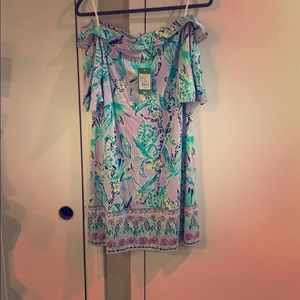 Lily Pulitzer strapless dress